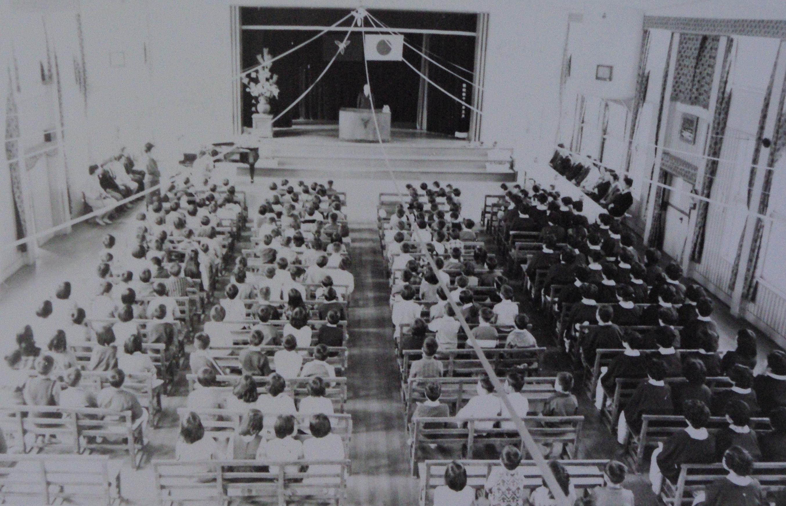 昭和53年頃の小学校入学式